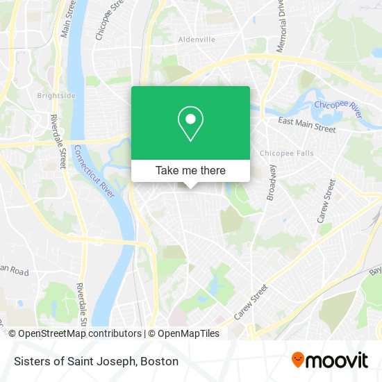 Sisters of Saint Joseph map