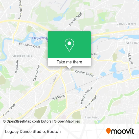 Legacy Dance Studio map