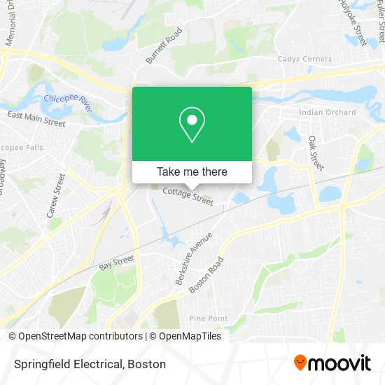 Springfield Electrical map