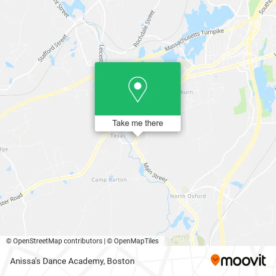 Mapa de Anissa's Dance Academy
