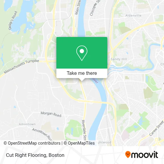 Cut Right Flooring map