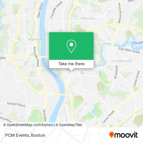 PCM Events map