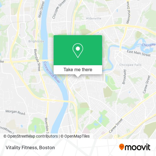 Mapa de Vitality Fitness