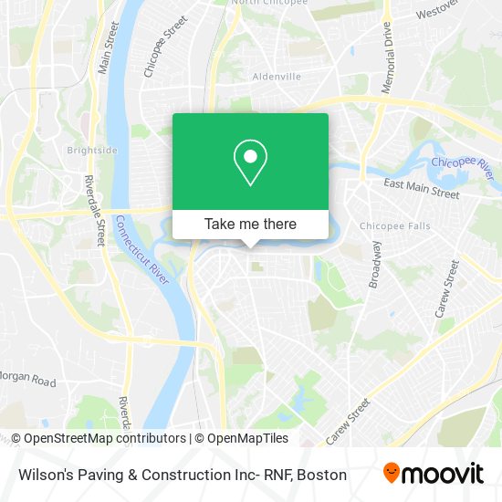 Mapa de Wilson's Paving & Construction Inc- RNF
