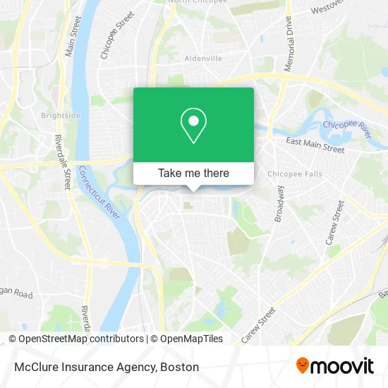 McClure Insurance Agency map