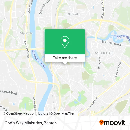 God's Way Ministries map