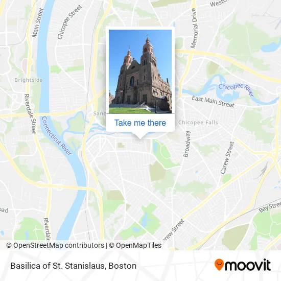 Basilica of St. Stanislaus map