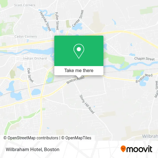 Wilbraham Hotel map