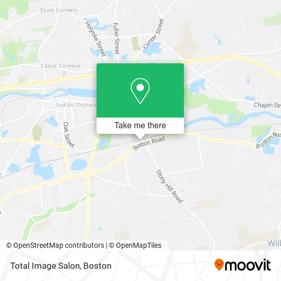 Total Image Salon map