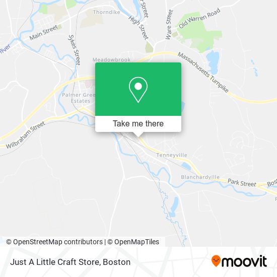 Just A Little Craft Store map