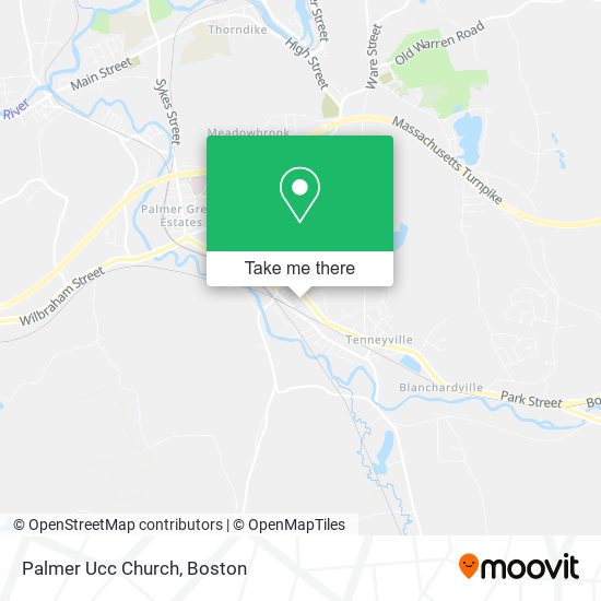 Mapa de Palmer Ucc Church