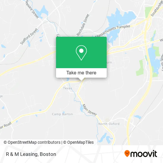 R & M Leasing map