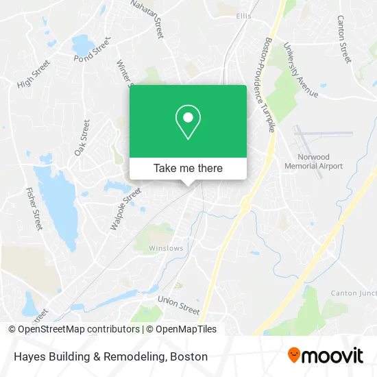 Hayes Building & Remodeling map