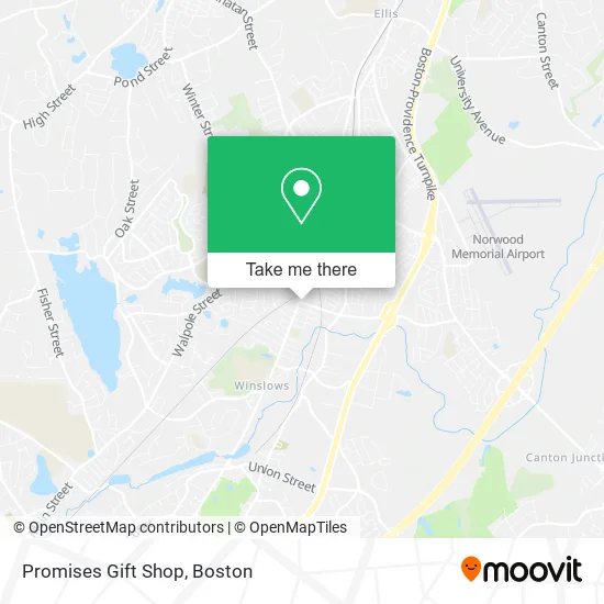 Promises Gift Shop map