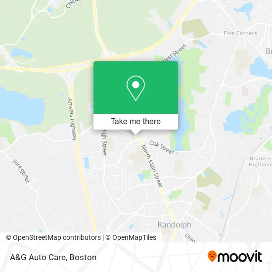 A&G Auto Care map