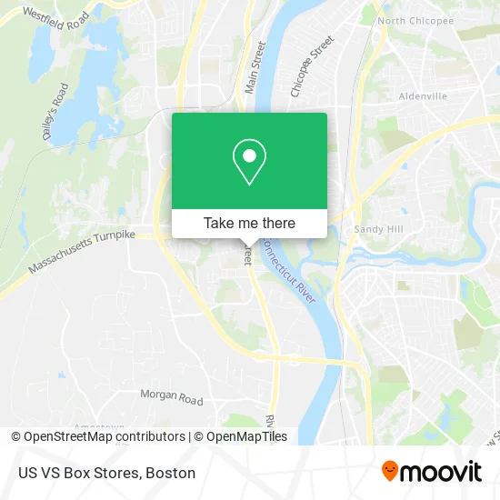 Mapa de US VS Box Stores