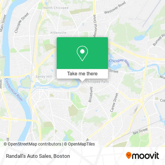 Randall's Auto Sales map