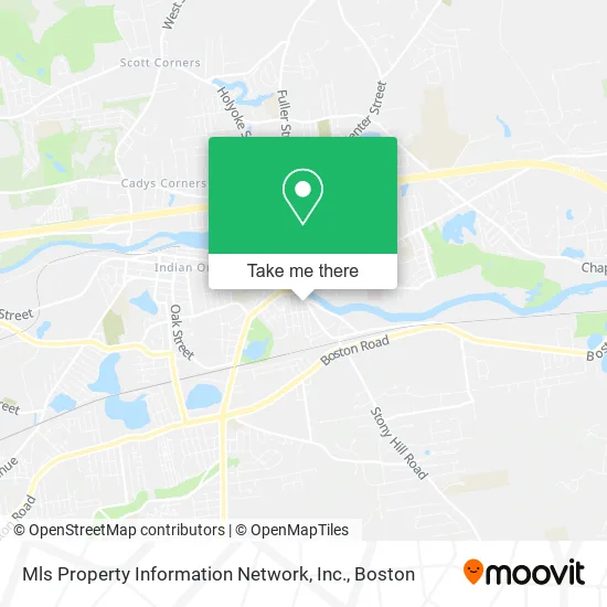 Mapa de Mls Property Information Network, Inc.