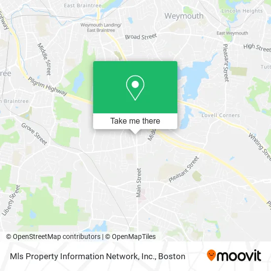 Mls Property Information Network, Inc. map