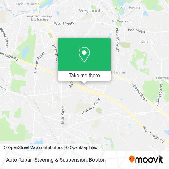 Auto Repair Steering & Suspension map