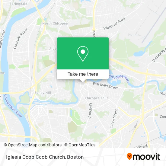 Iglesia Ccob:Ccob Church map