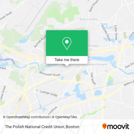 The Polish National Credit Union map