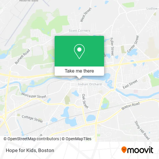 Hope for Kids map