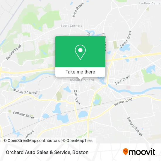 Orchard Auto Sales & Service map
