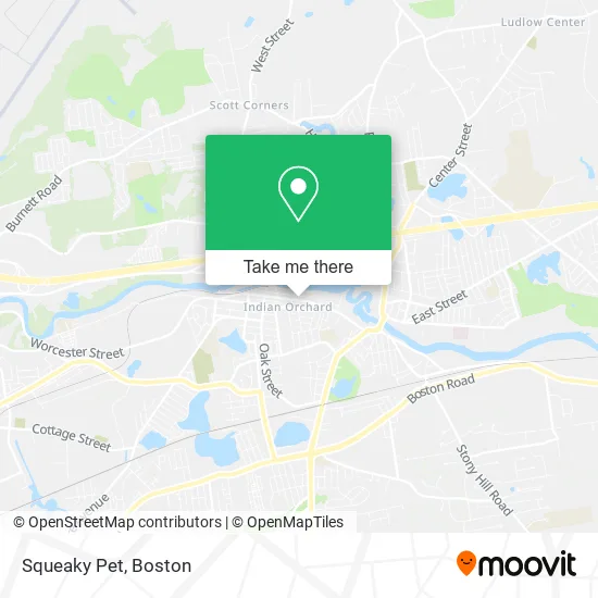 Squeaky Pet map