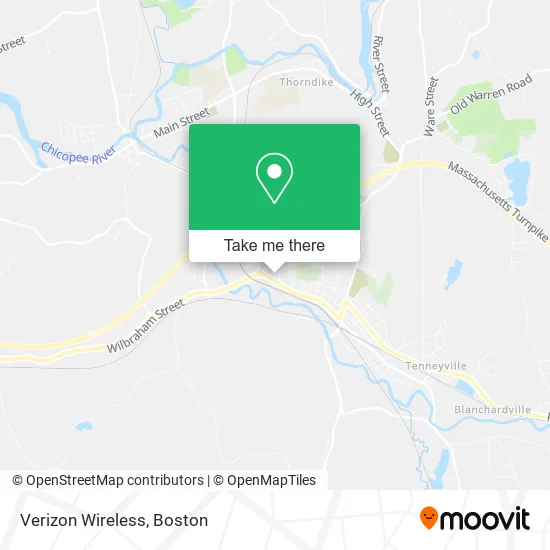 Verizon Wireless map