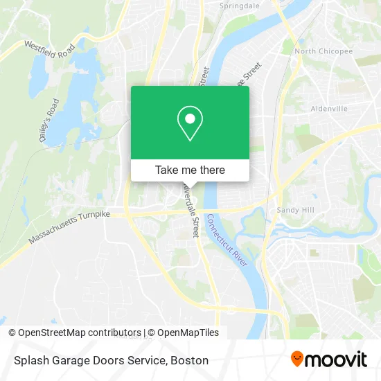 Mapa de Splash Garage Doors Service