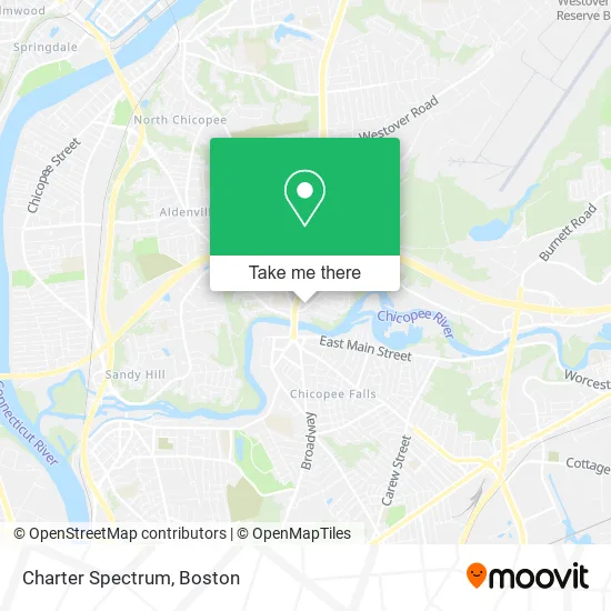 Charter Spectrum map