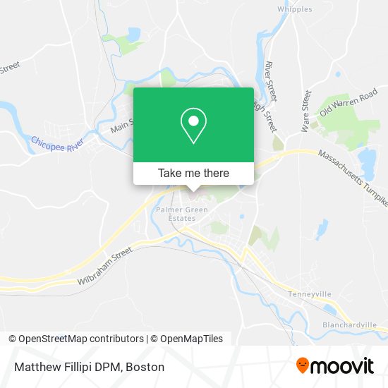 Mapa de Matthew Fillipi DPM