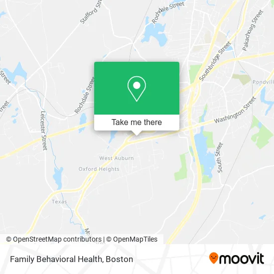 Family Behavioral Health map