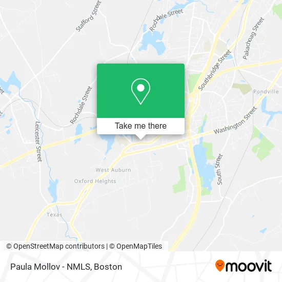 Paula Mollov - NMLS map