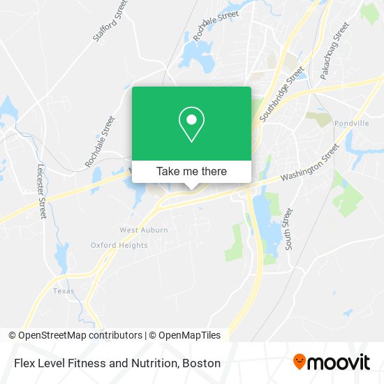Flex Level Fitness and Nutrition map