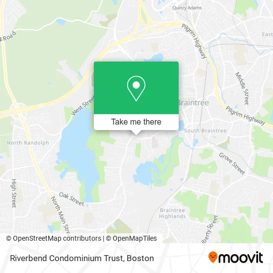 Riverbend Condominium Trust map