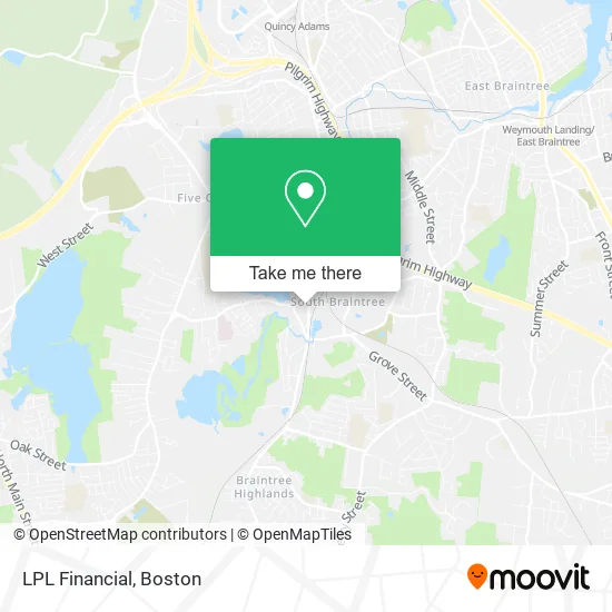 Mapa de LPL Financial