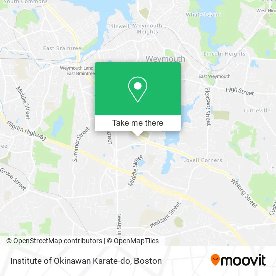 Mapa de Institute of Okinawan Karate-do