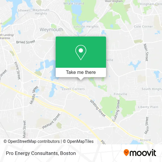 Pro Energy Consultants map