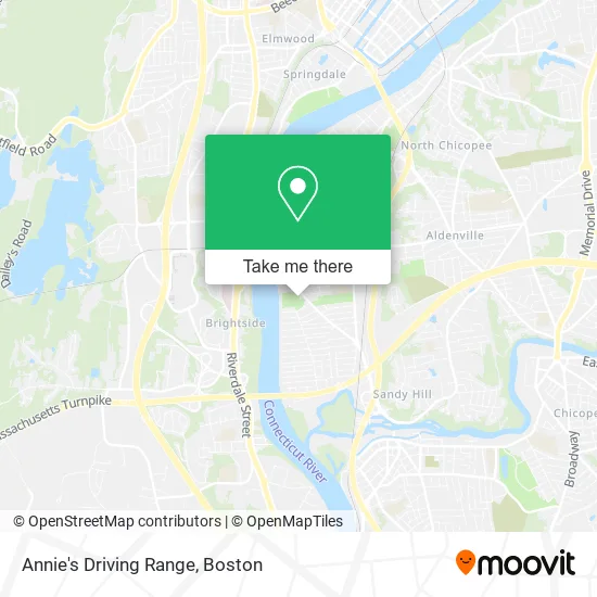 Annie's Driving Range map