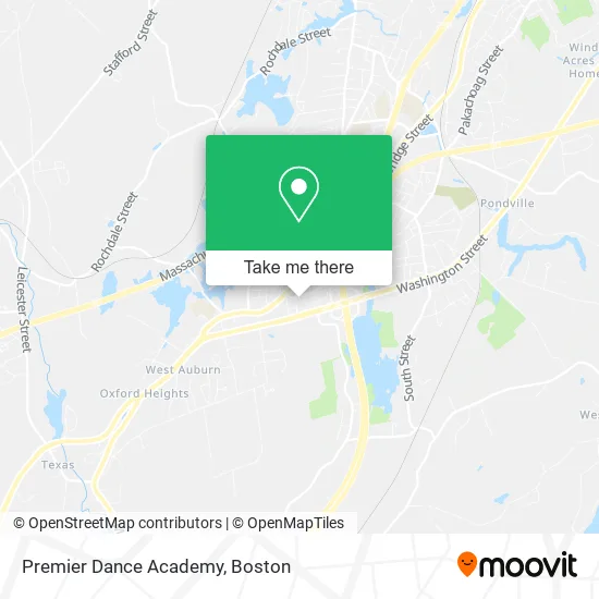 Premier Dance Academy map