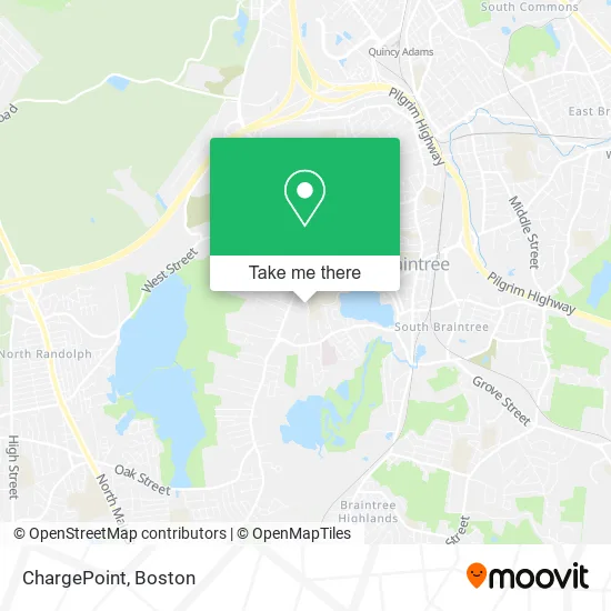 ChargePoint map