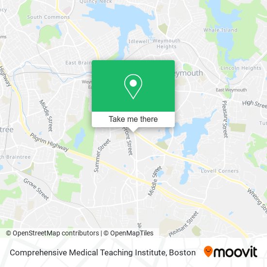 Mapa de Comprehensive Medical Teaching Institute