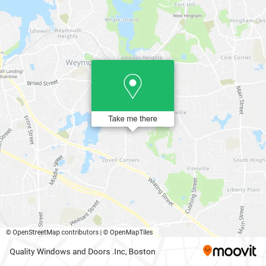 Quality Windows and Doors .Inc map