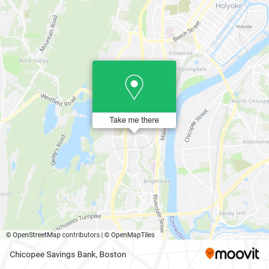 Mapa de Chicopee Savings Bank