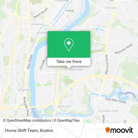Home Shift Team map
