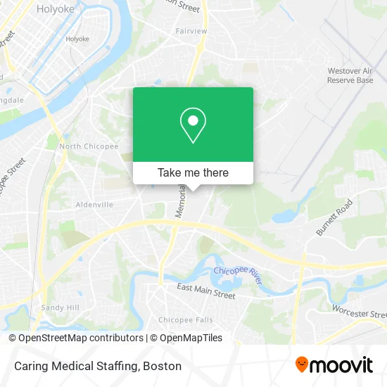 Caring Medical Staffing map