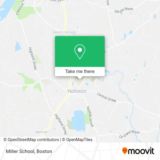 Miller School map