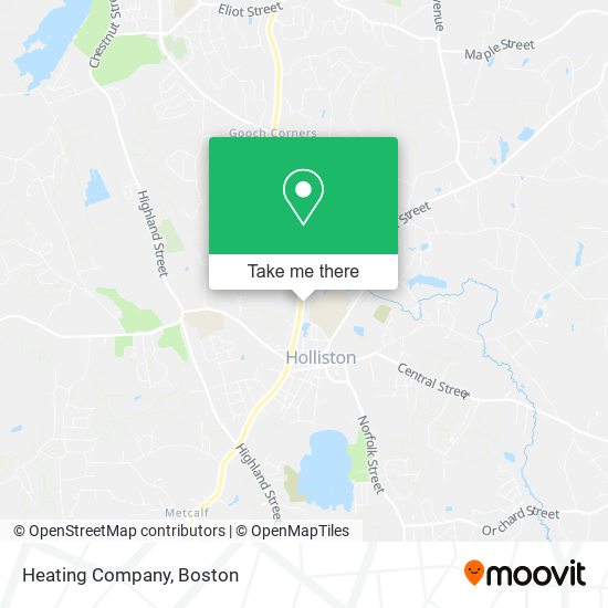 Mapa de Heating Company